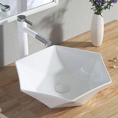 Chậu Lavabo sứ trắng cao cấp (CT07)
