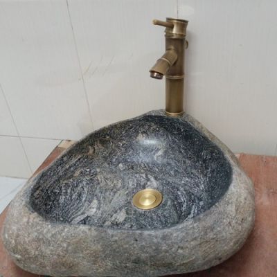 Lavabo đá vân mây 