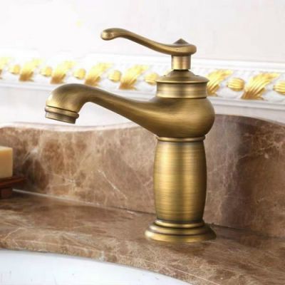 Vòi Lavabo đồng thau cổ điển